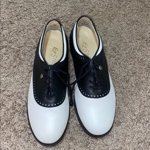 Vintage saddle shoes